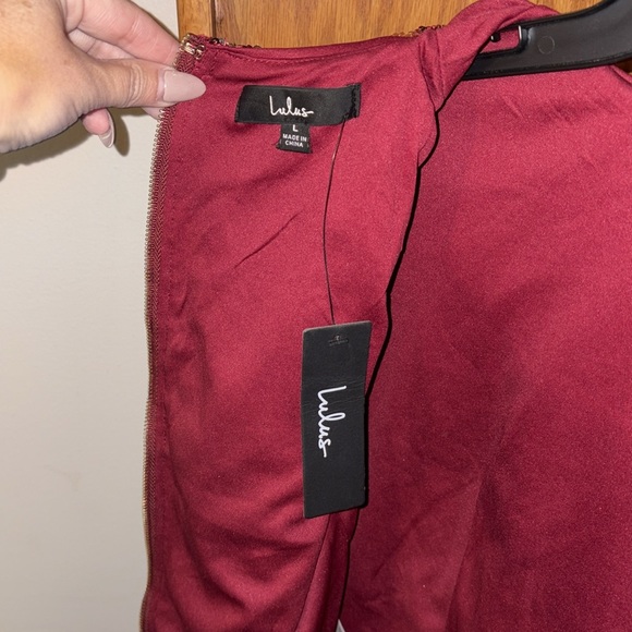 Red sequin shirt - Picture 4 of 4